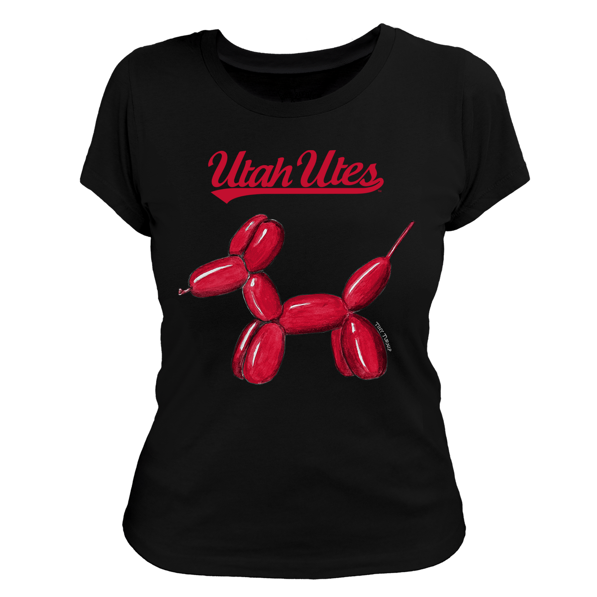 Utah Utes Balloon Dog Women's Tee Shirt