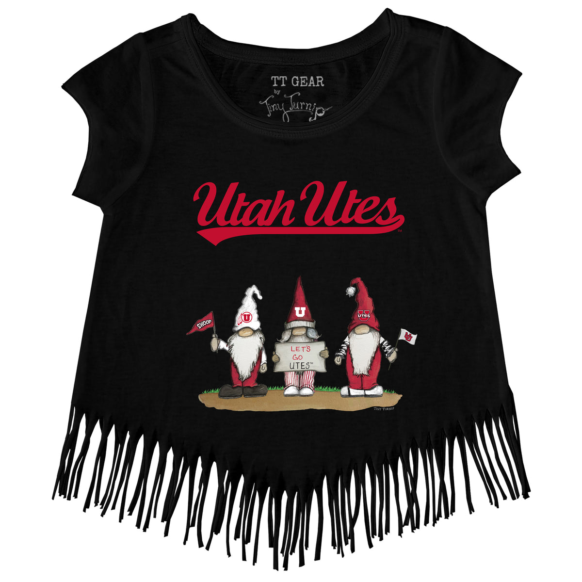 Utah Utes Gnomes Fringe Tee