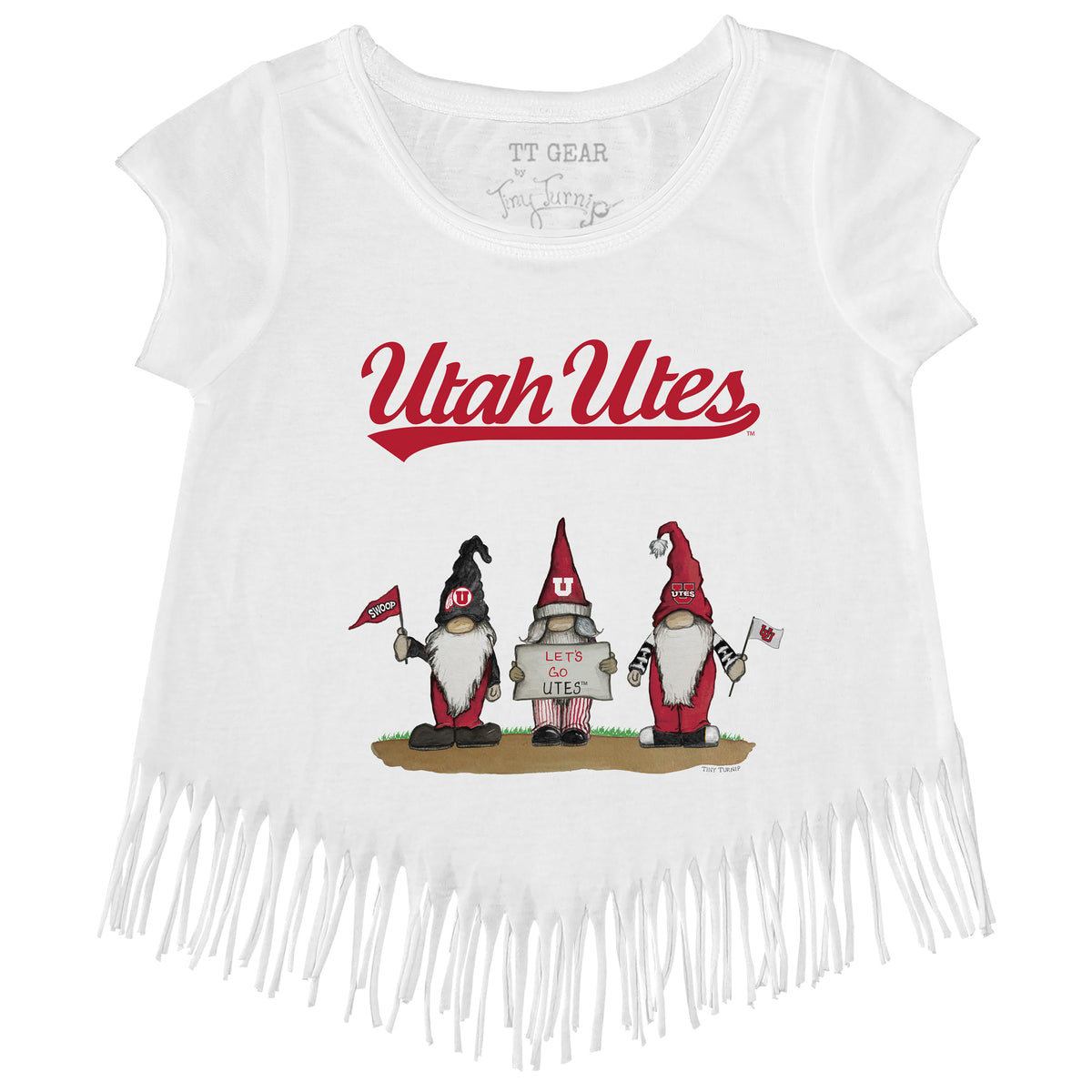 Utah Utes Gnomes Fringe Tee