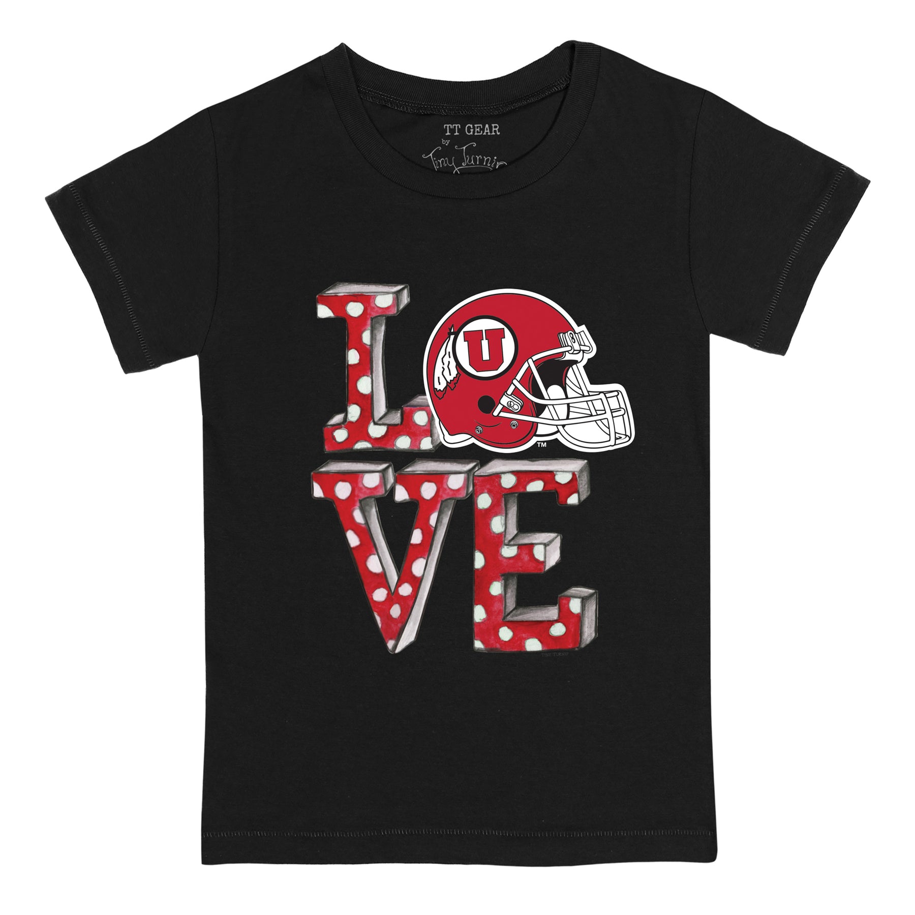 Utah Utes Love Tee Shirt