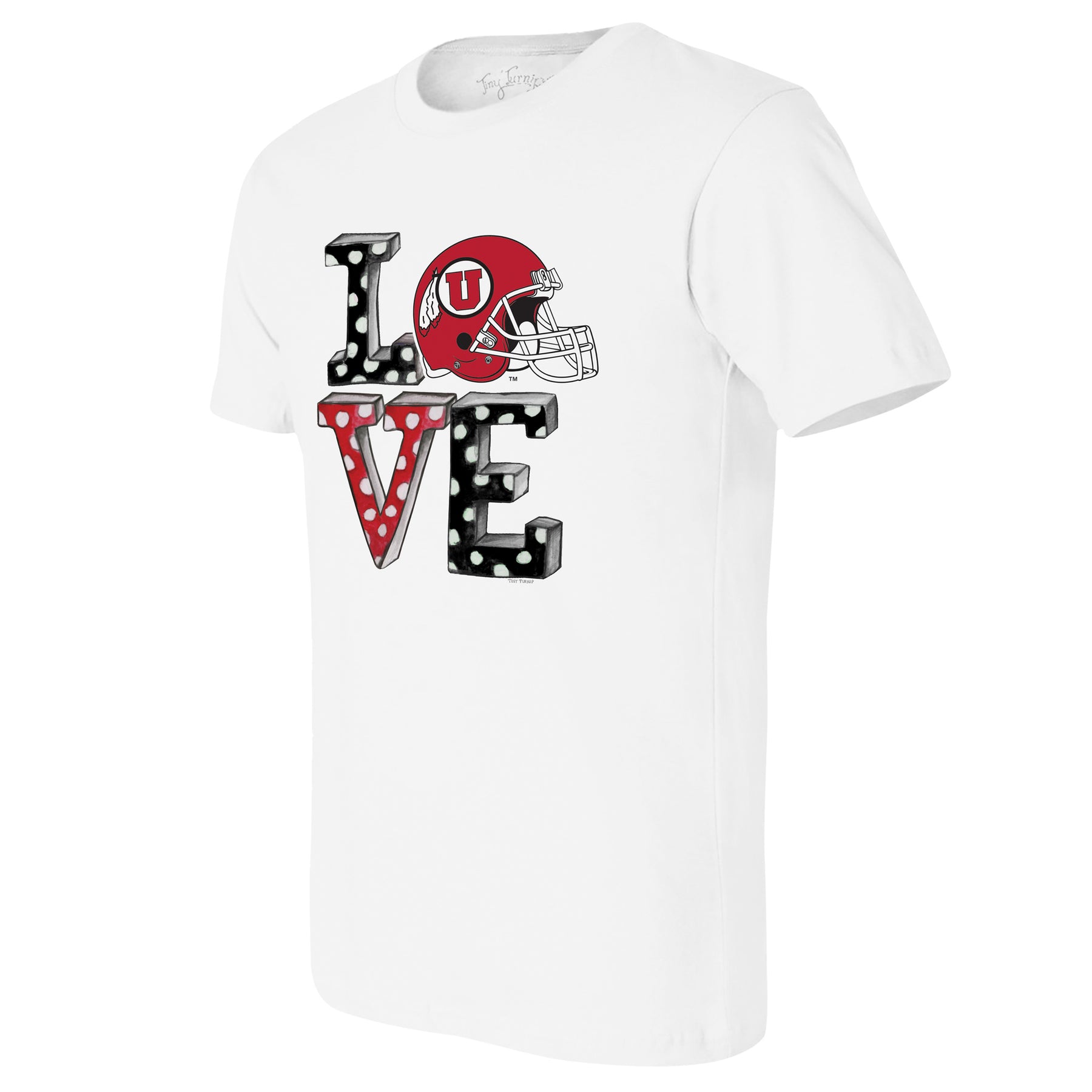 Utah Utes Love Tee Shirt