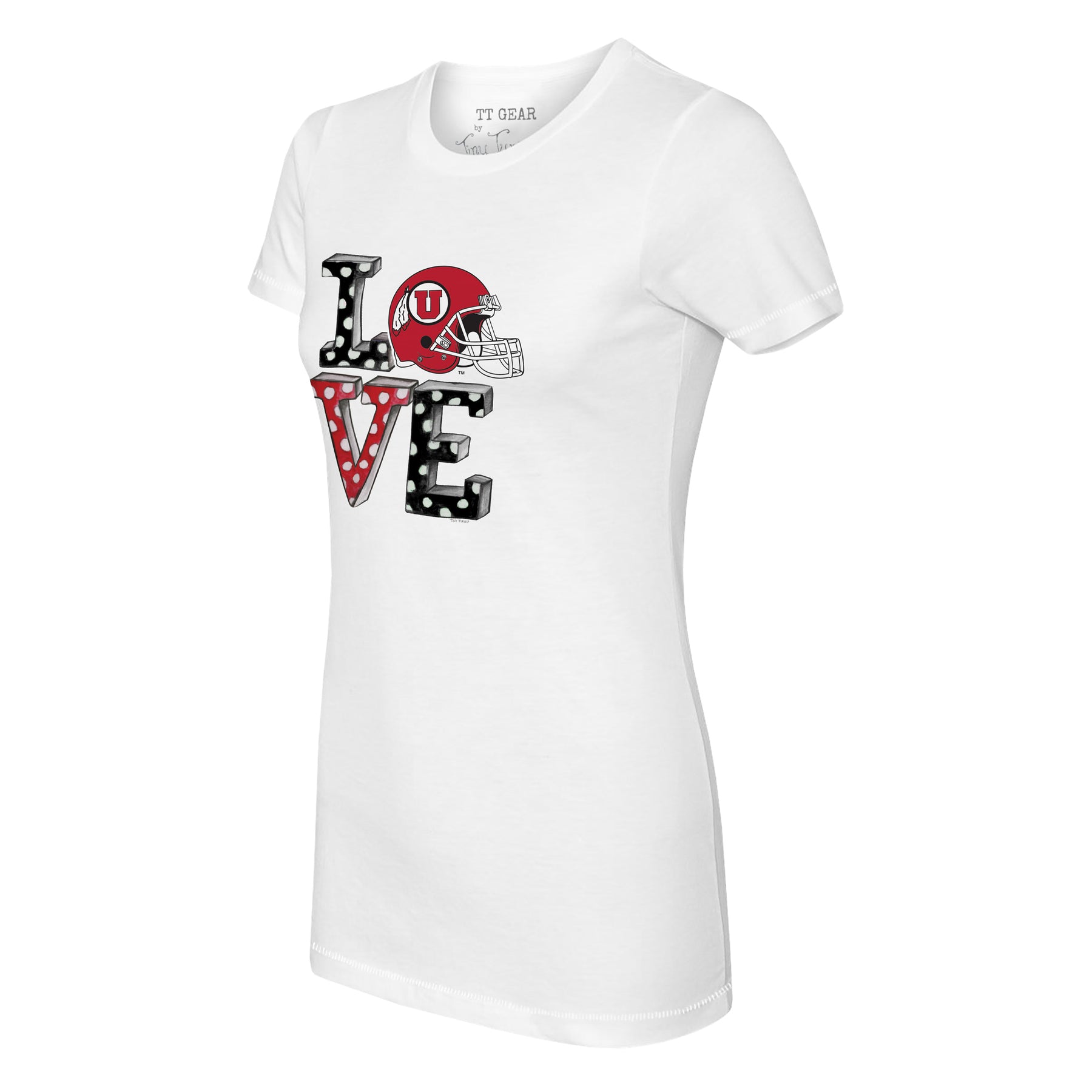 Utah Utes Love Tee Shirt