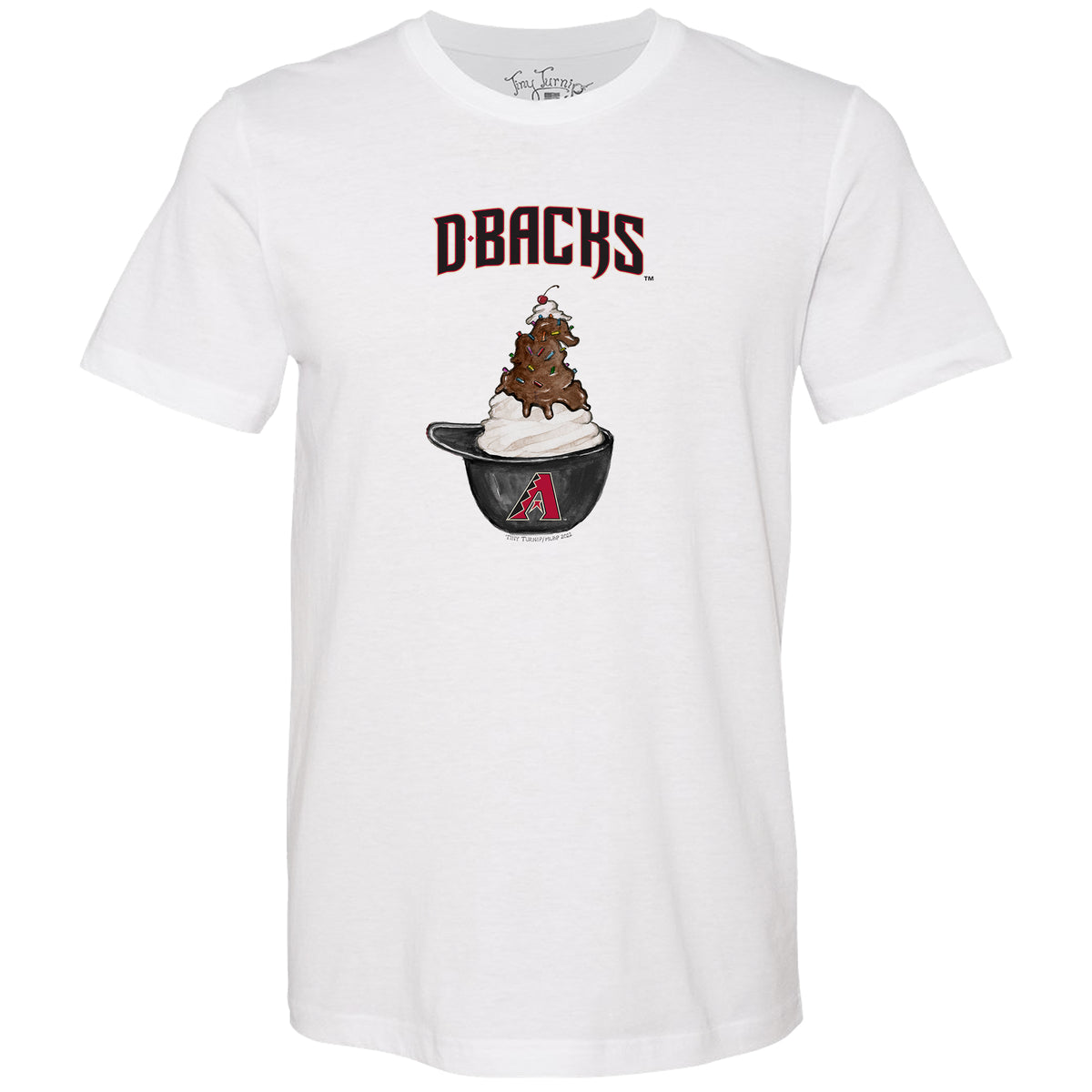 Arizona Diamondbacks Sundae Helmet Unisex Tee Shirt