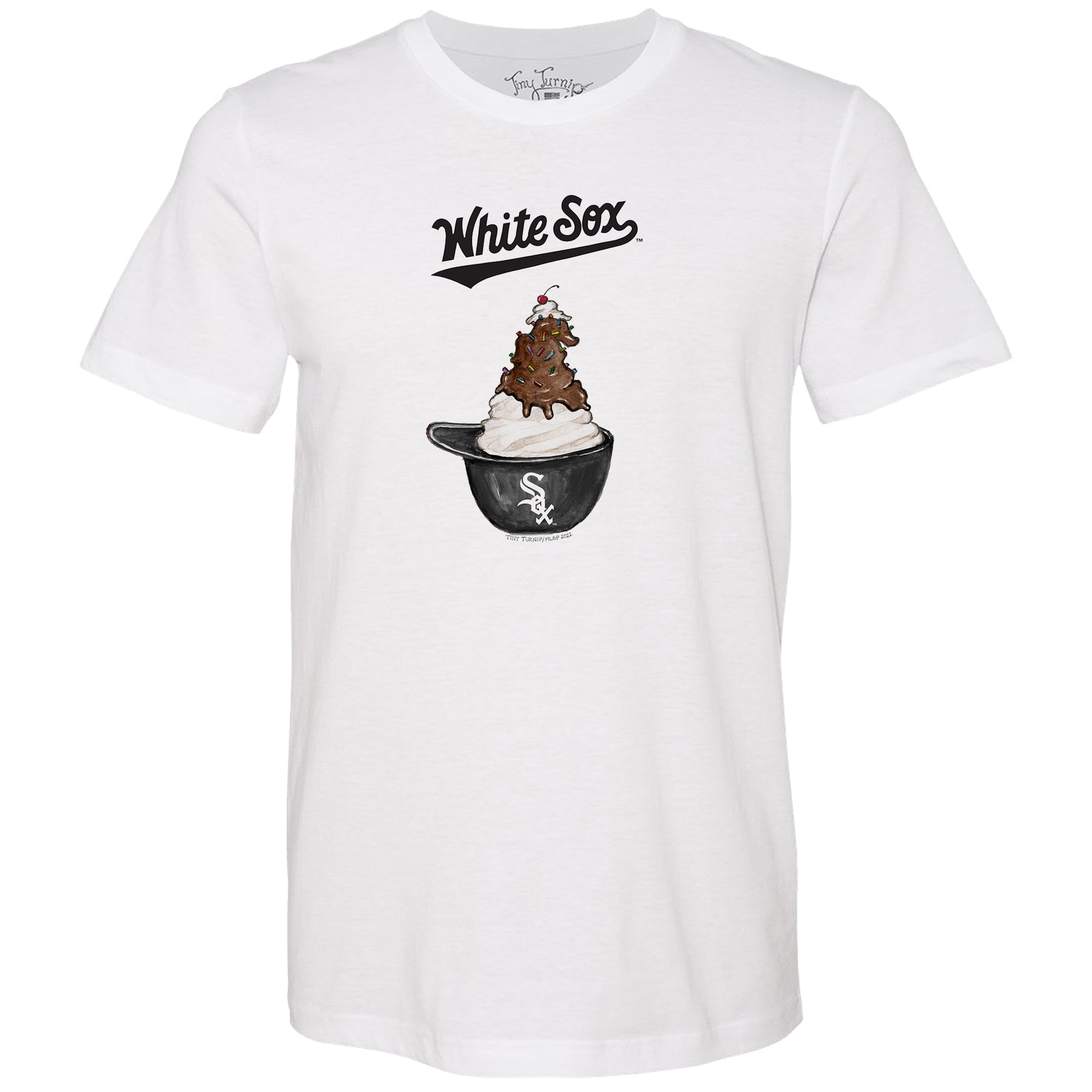 Chicago White Sox Sundae Helmet Unisex Tee Shirt