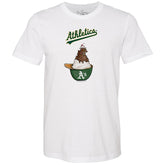 Oakland Athletics Sundae Helmet Unisex Tee Shirt