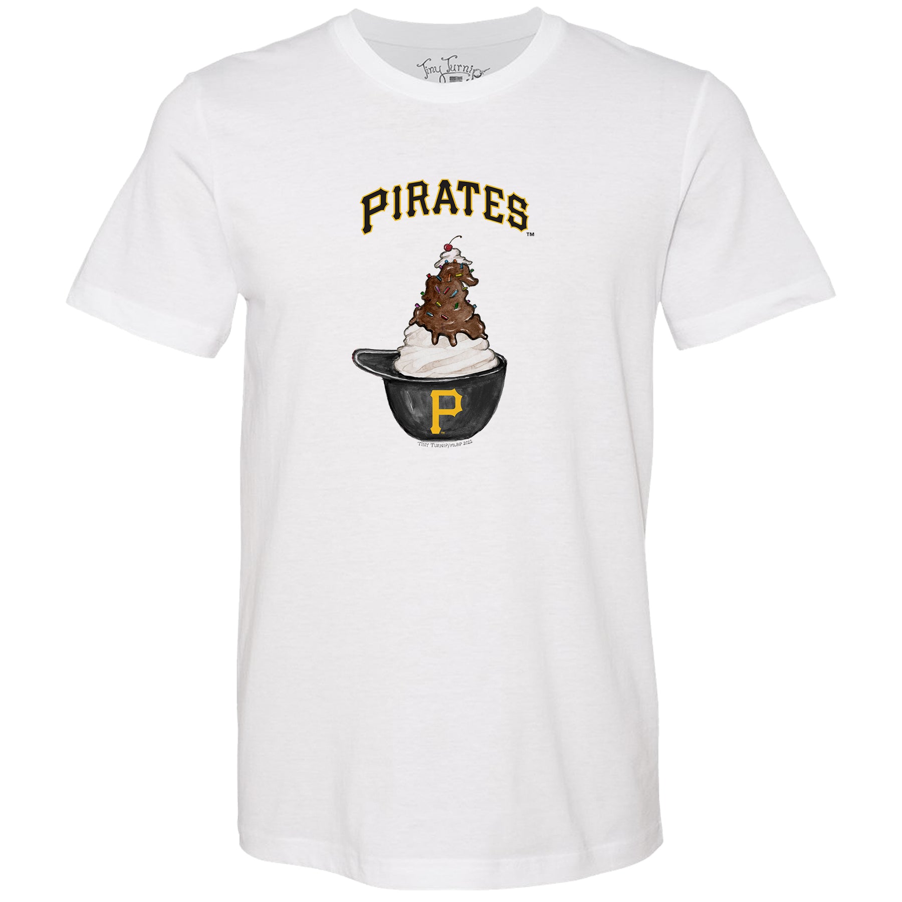 Pittsburgh Pirates Sundae Helmet Unisex Tee Shirt