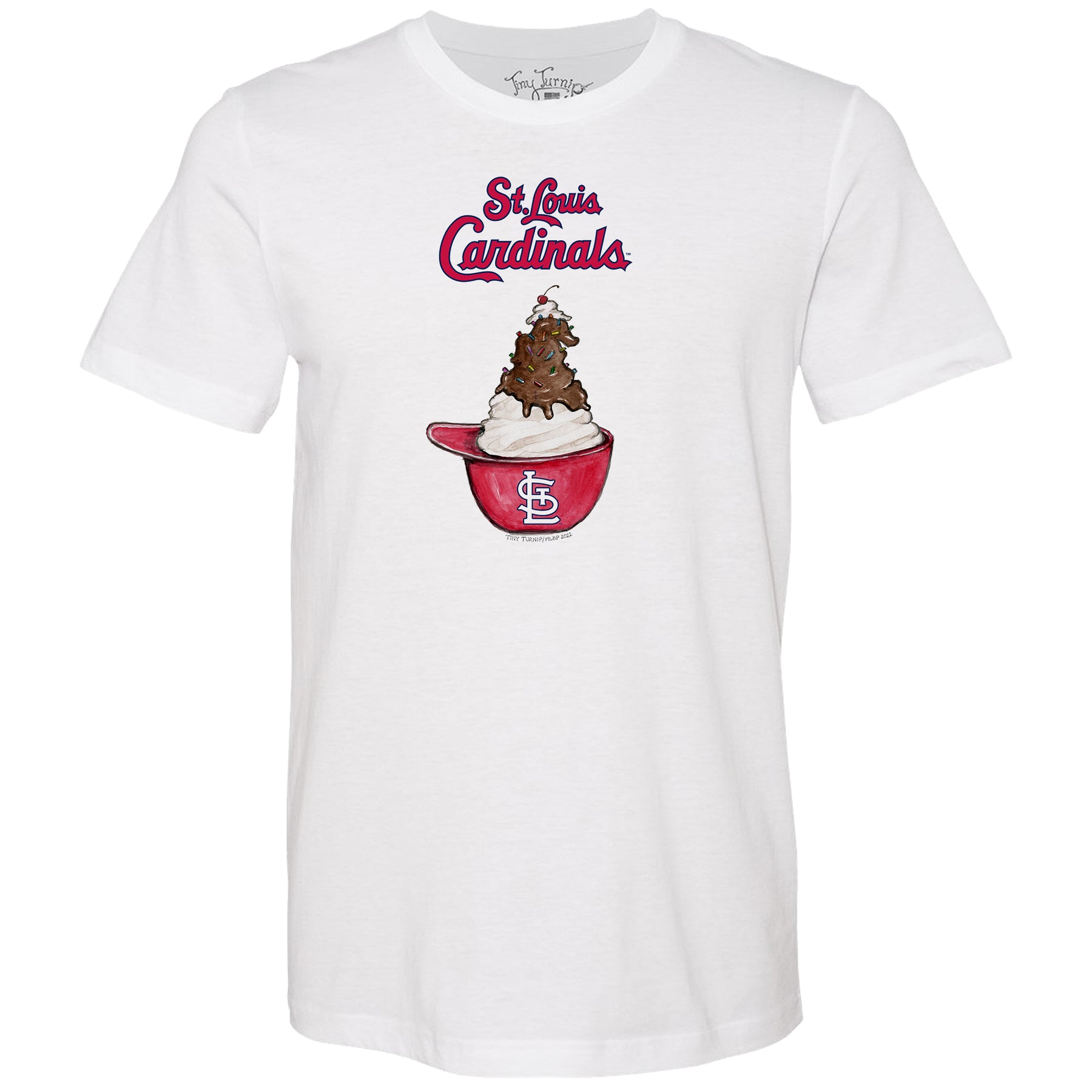 St. Louis Cardinals Sundae Helmet Unisex Tee Shirt