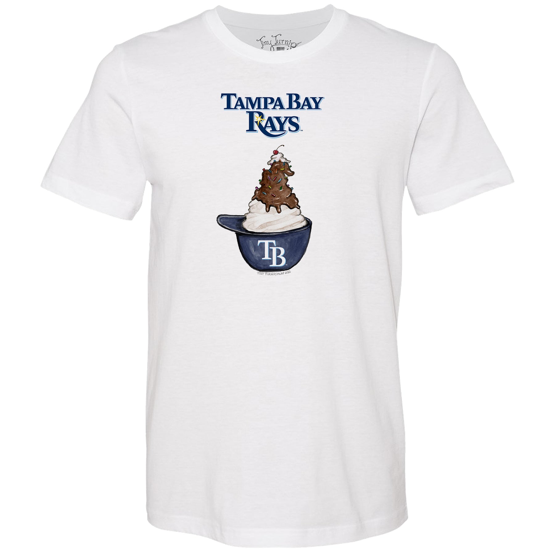 Tampa Bay Rays Sundae Helmet Unisex Tee Shirt