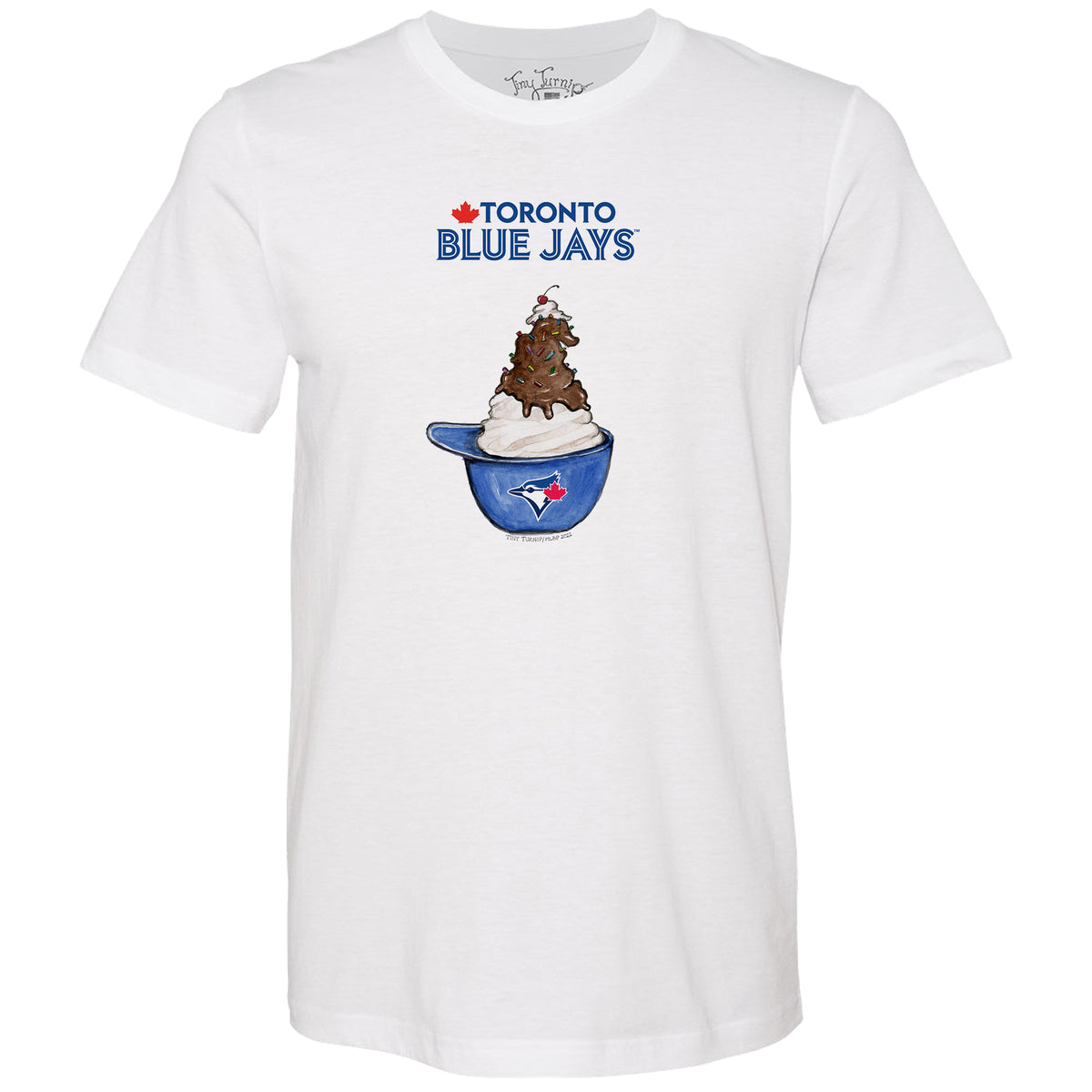 Toronto Blue Jays Sundae Helmet Unisex Tee Shirt