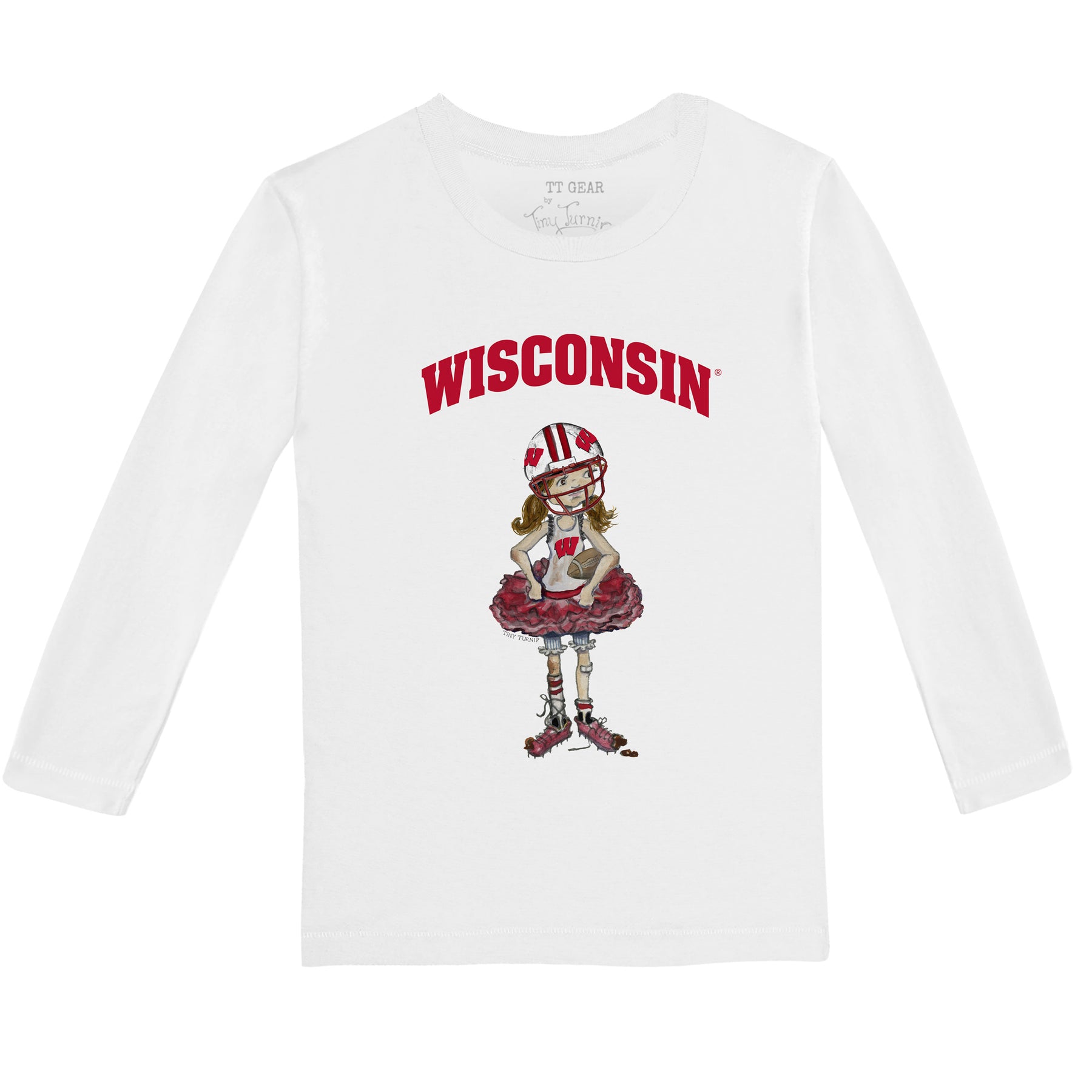 Wisconsin Badgers Babes Long-Sleeve Tee Shirt