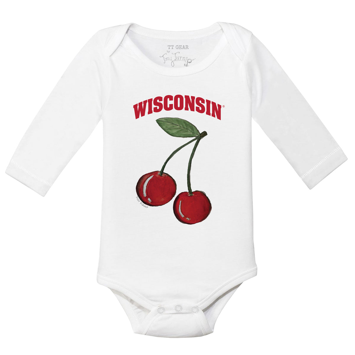 Wisconsin Badgers Cherry Long Sleeve Snapper