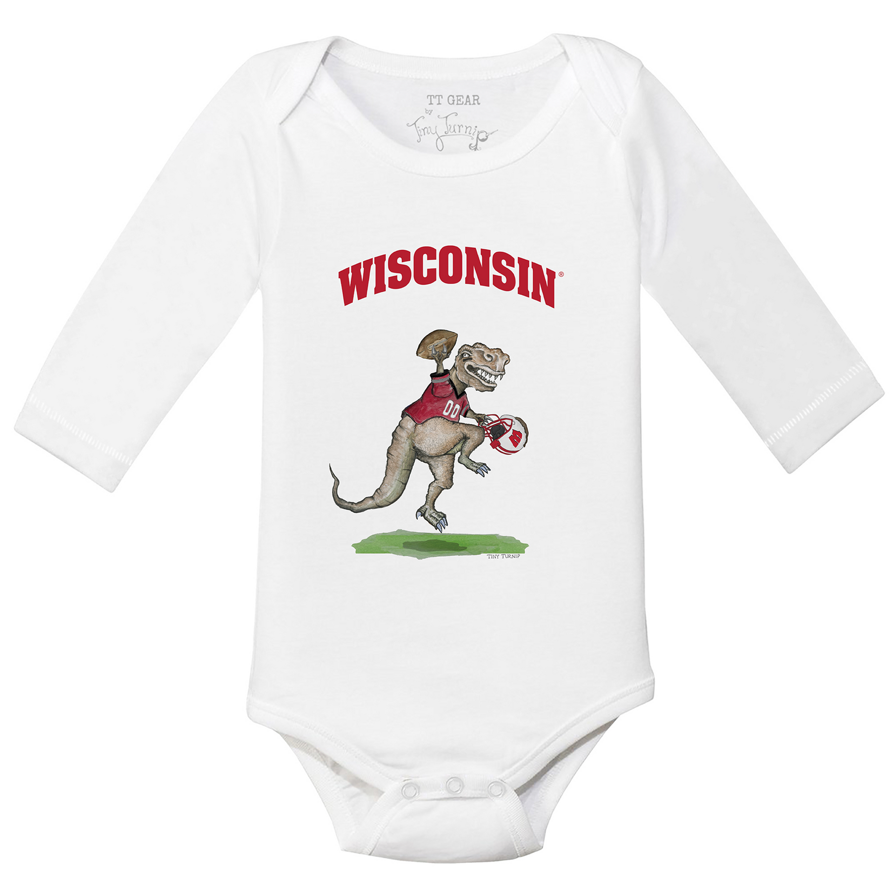 Wisconsin Badgers TT Rex Long-Sleeve Snapper