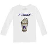 Washington Huskies Latte Long-Sleeve Tee Shirt