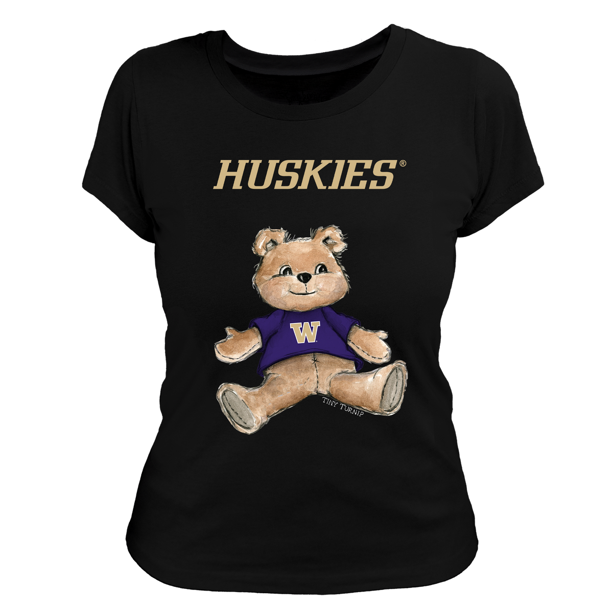 Washington Huskies Teddy Women's Tee Shirt