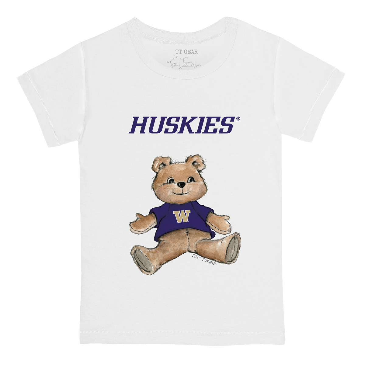 Washington Huskies Teddy Kid's Tee Shirt