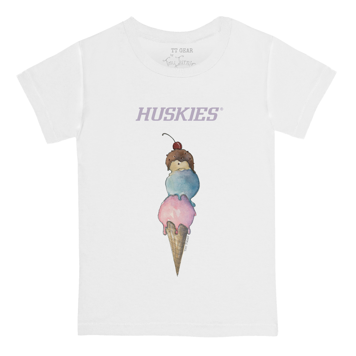Washington Huskies Triple Scoop Kid's Tee Shirt
