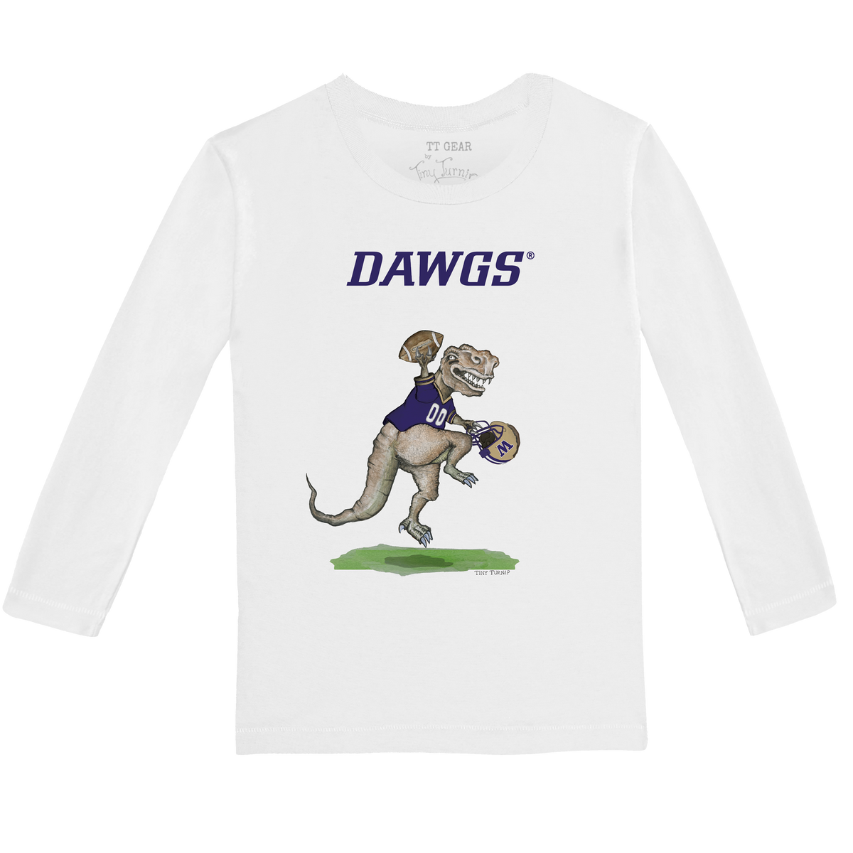 Washington Huskies TT Rex Long-Sleeve Tee Shirt