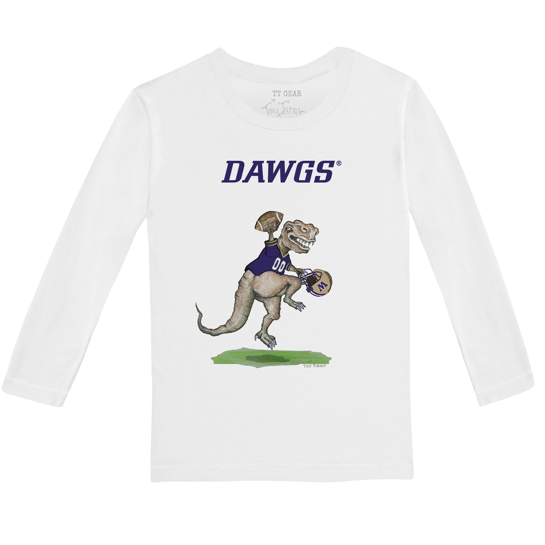 Washington Huskies TT Rex Long-Sleeve Tee Shirt