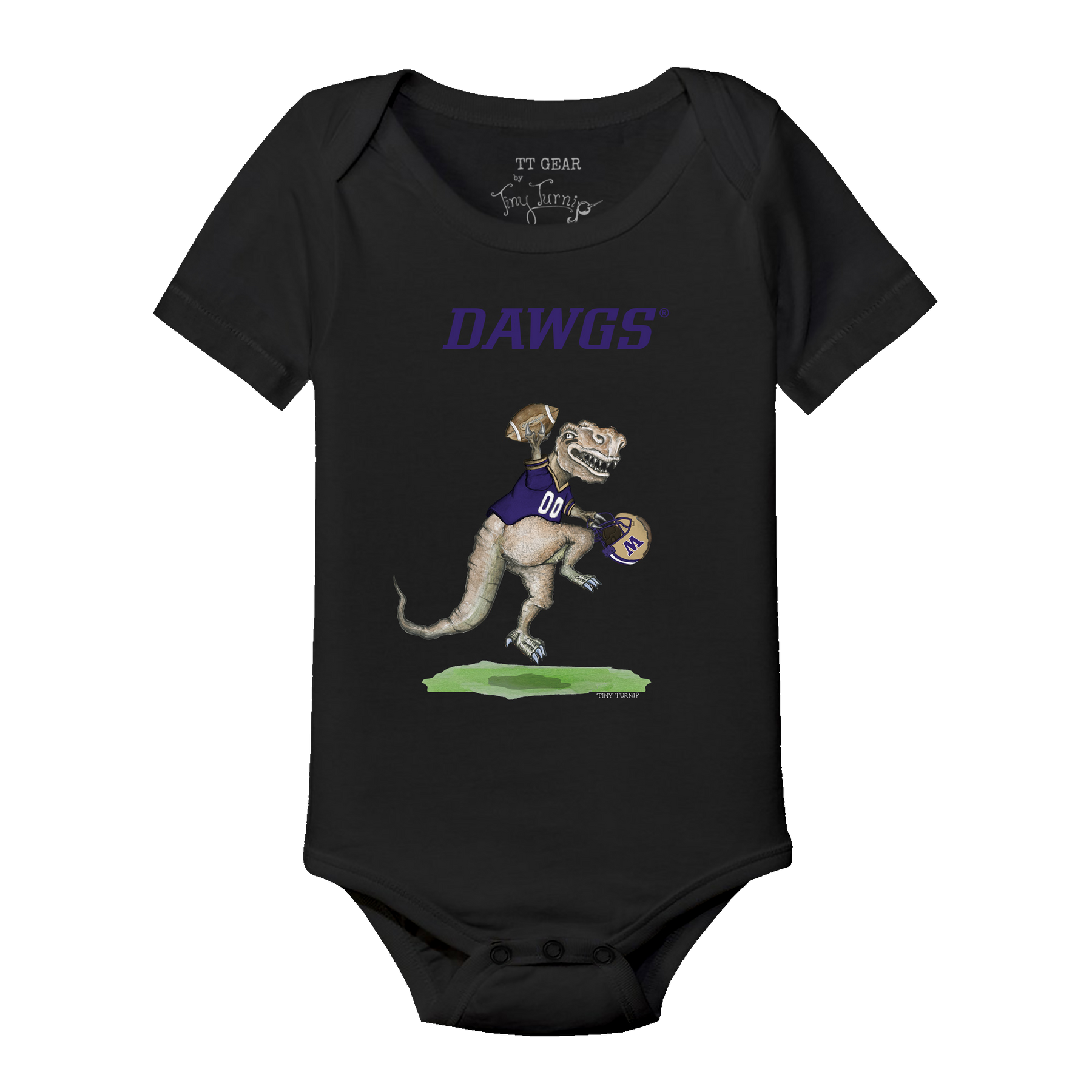 Washington Huskies TT Rex Short Sleeve Snapper