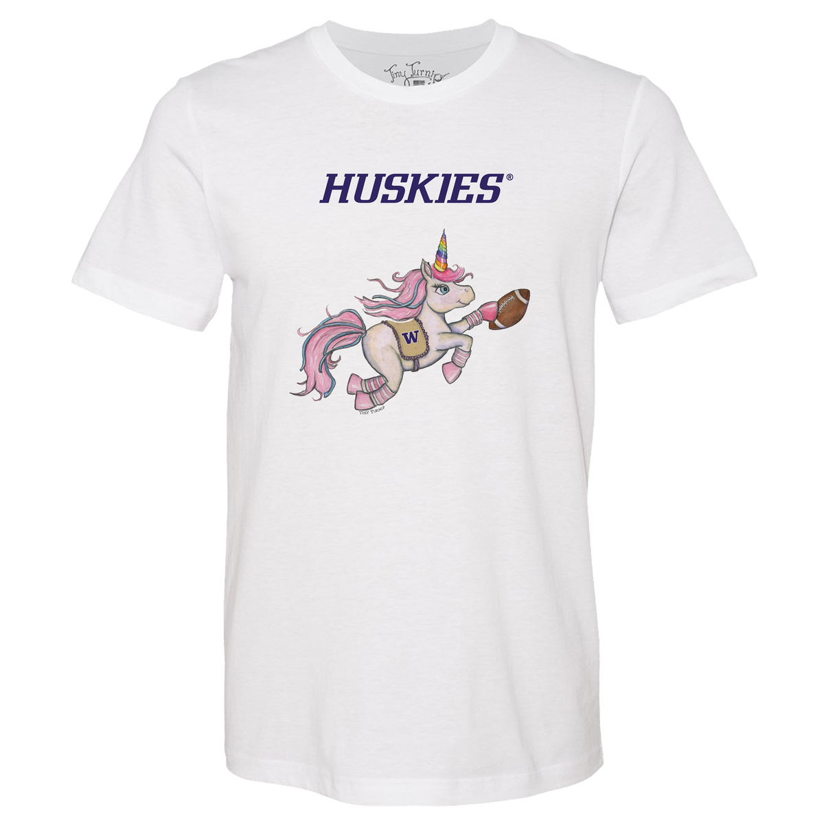 Washington Huskies Unicorn Unisex Tee Shirt