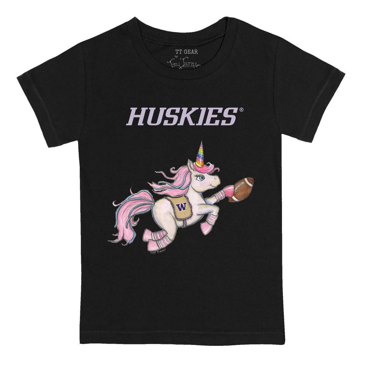 Washington Huskies Unicorn Kid's Tee Shirt