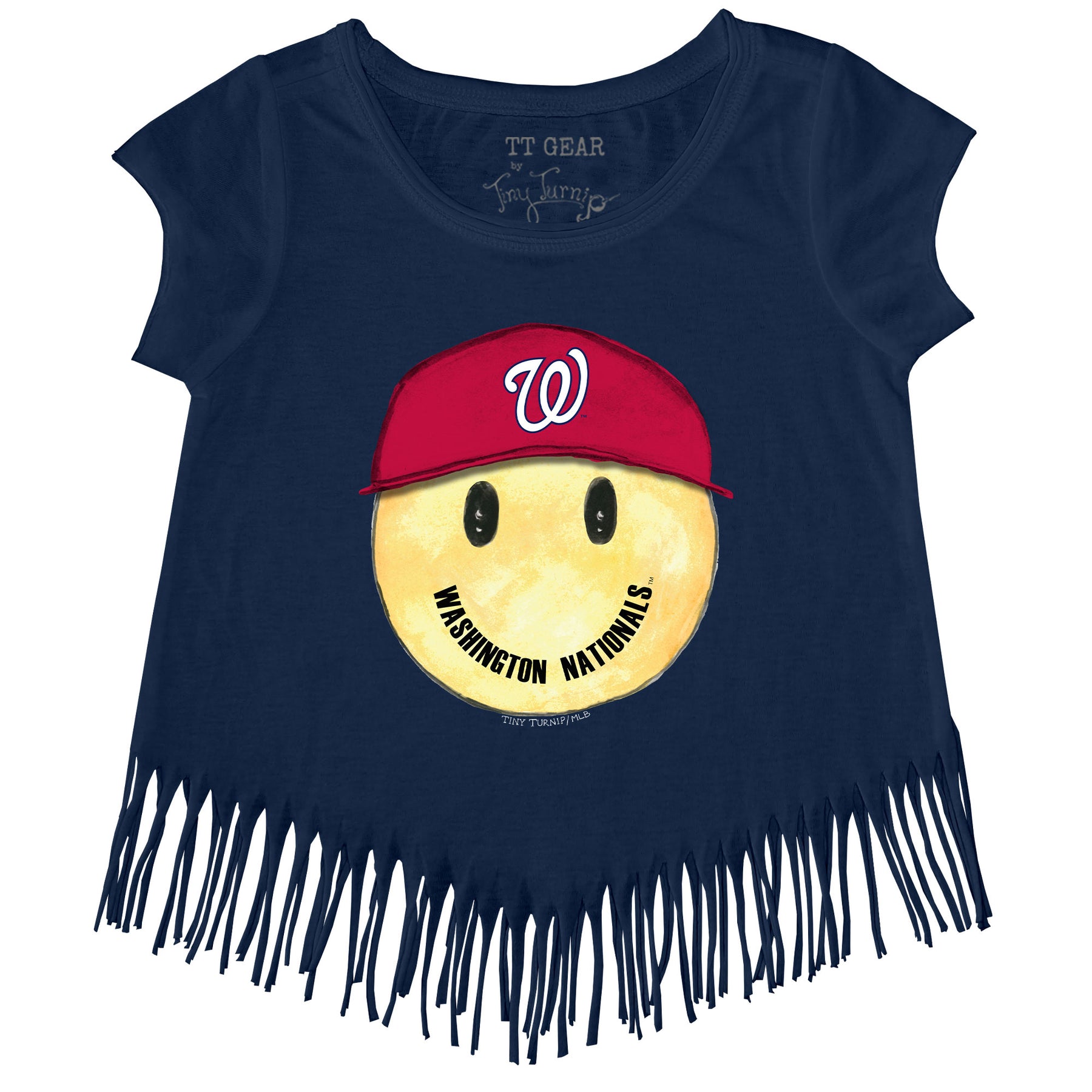 Washington Nationals Smiley Fringe Tee