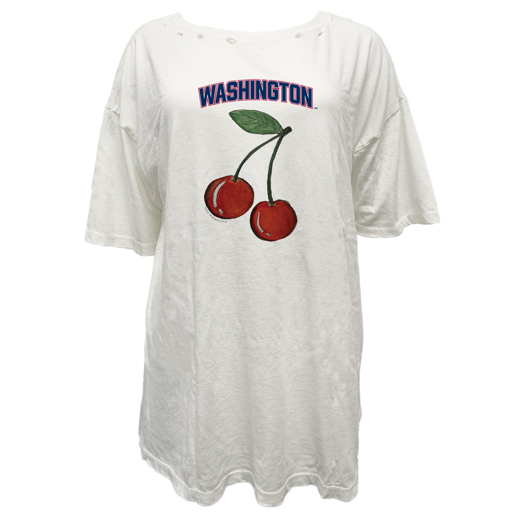 Washington Nationals Cherry Vintage Tee