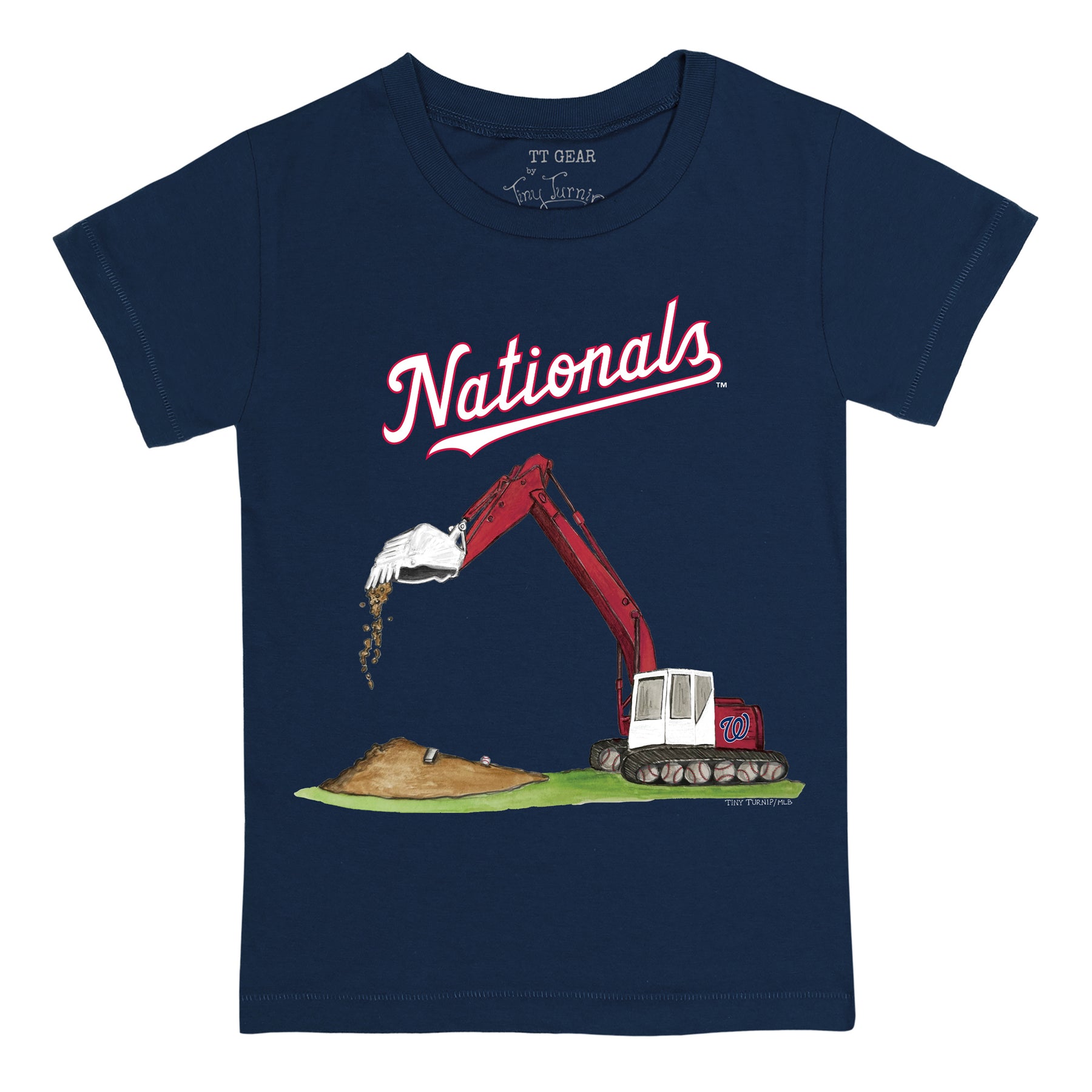 Washington Nationals Excavator Tee Shirt