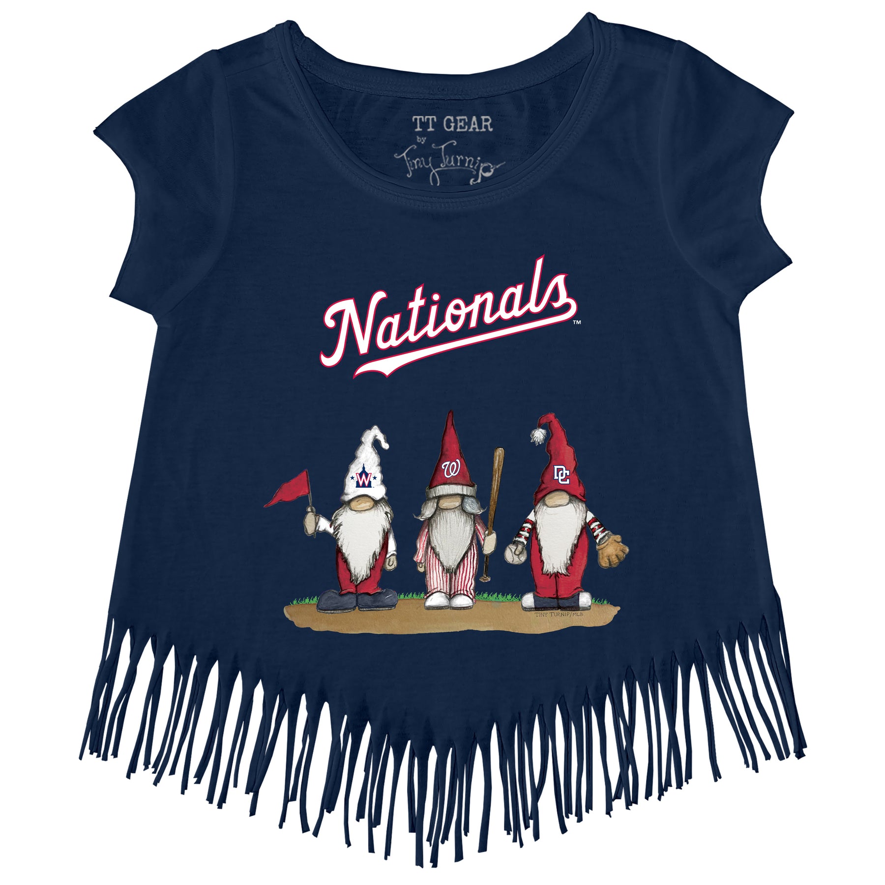 Washington Nationals Gnomes Fringe Tee