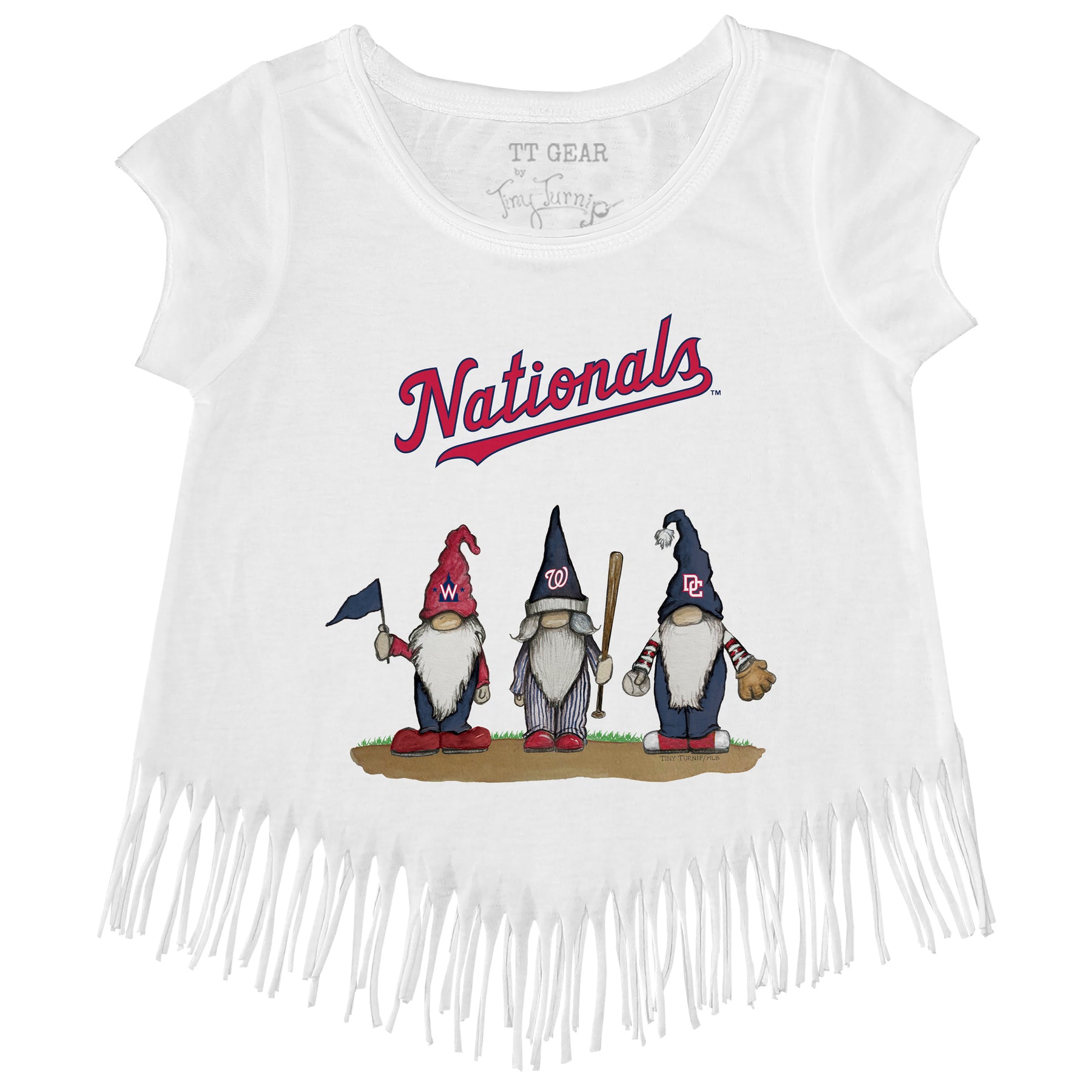 Washington Nationals Gnomes Fringe Tee
