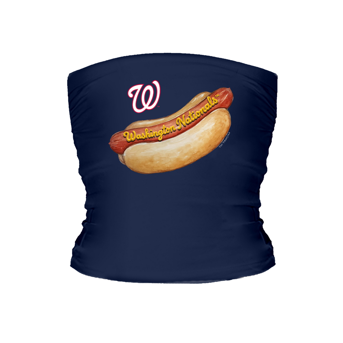 Washington Nationals Hot Dog Tube Top