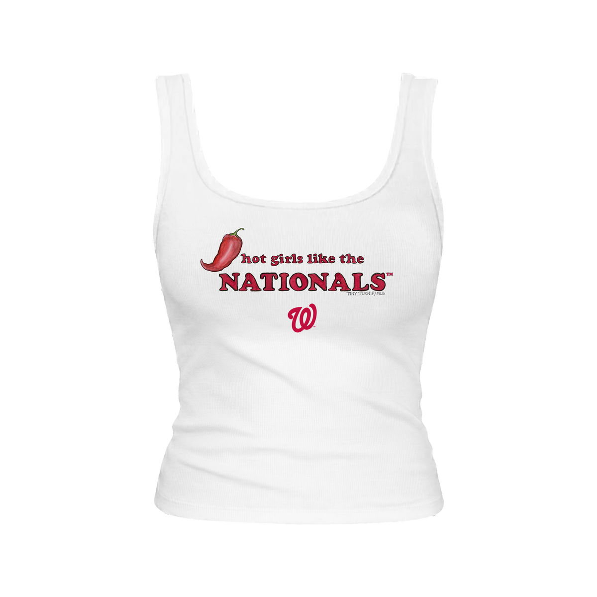 Washington Nationals Hot Girls Emmy Tank