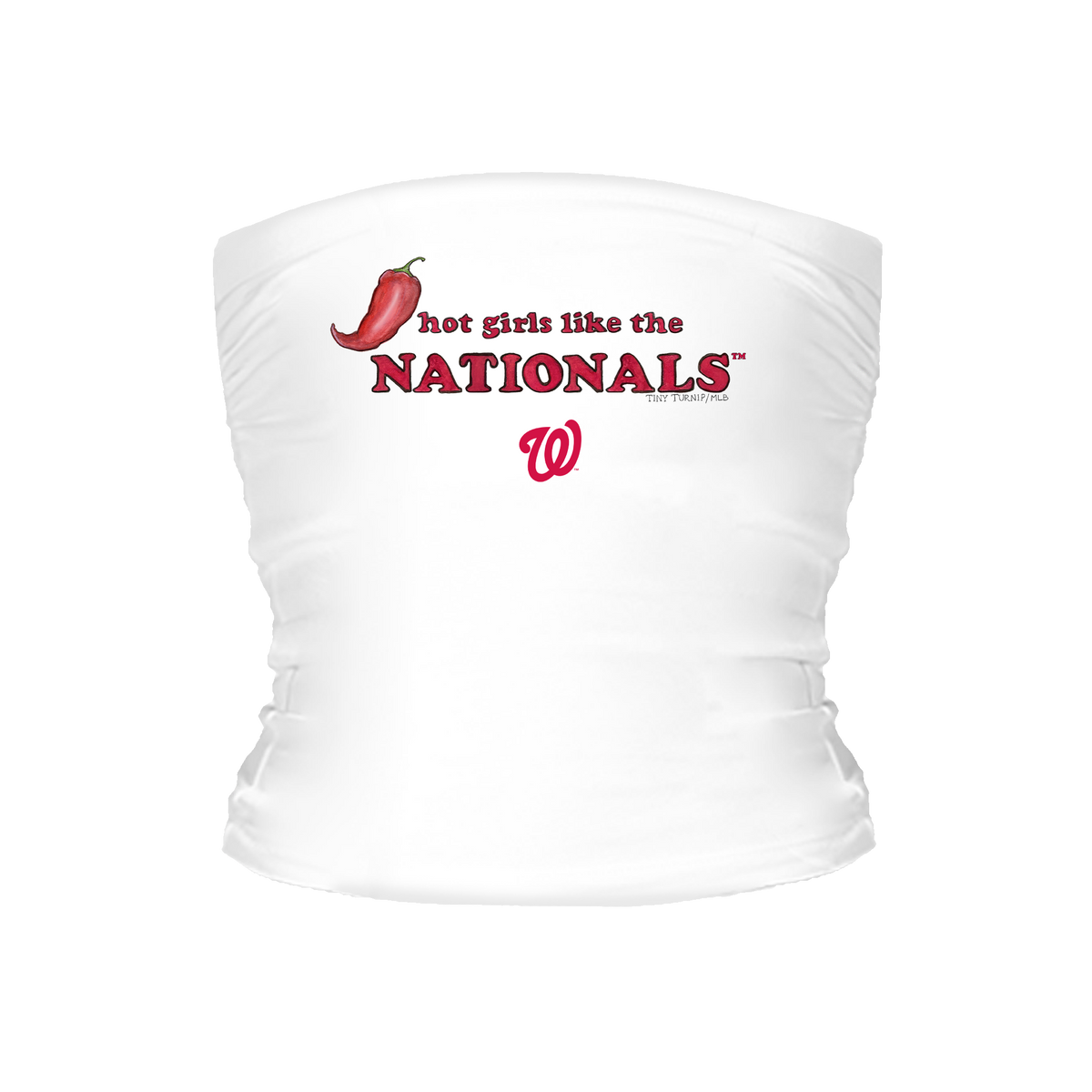 Washington Nationals Hot Girls Tube Top