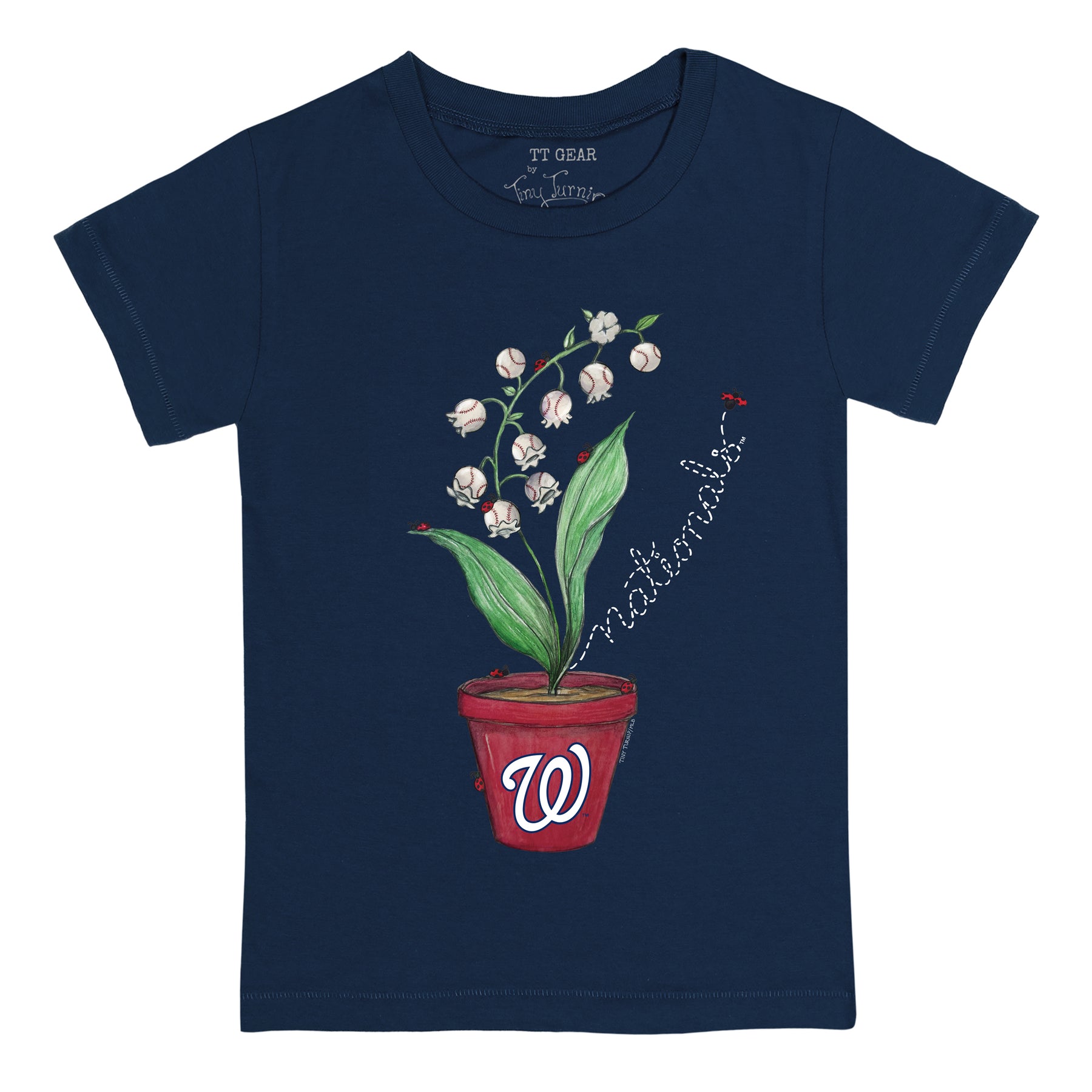 Washington Nationals Ladybug Tee Shirt