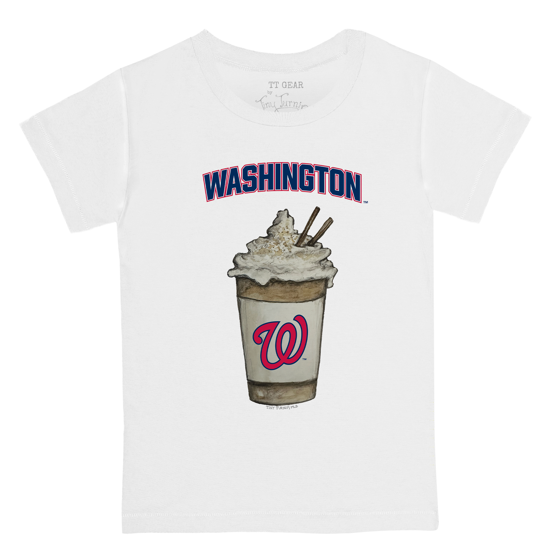 Washington Nationals Latte Kid's Tee Shirt