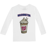 Washington Nationals Latte Long-Sleeve Tee Shirt