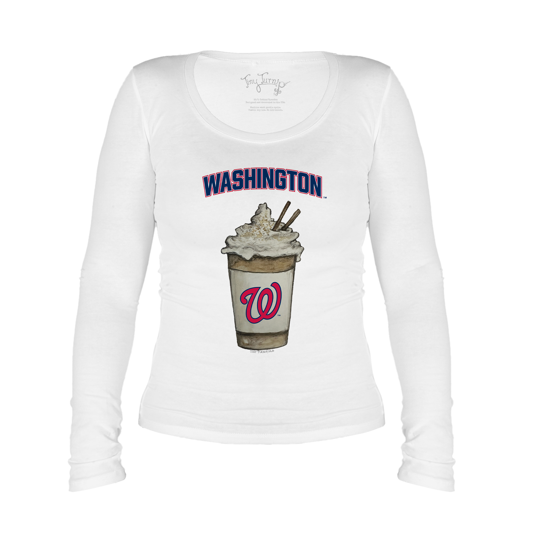 Washington Nationals Latte Legend Long Sleeve
