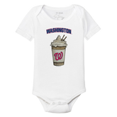 Washington Nationals Latte Short Sleeve Snapper
