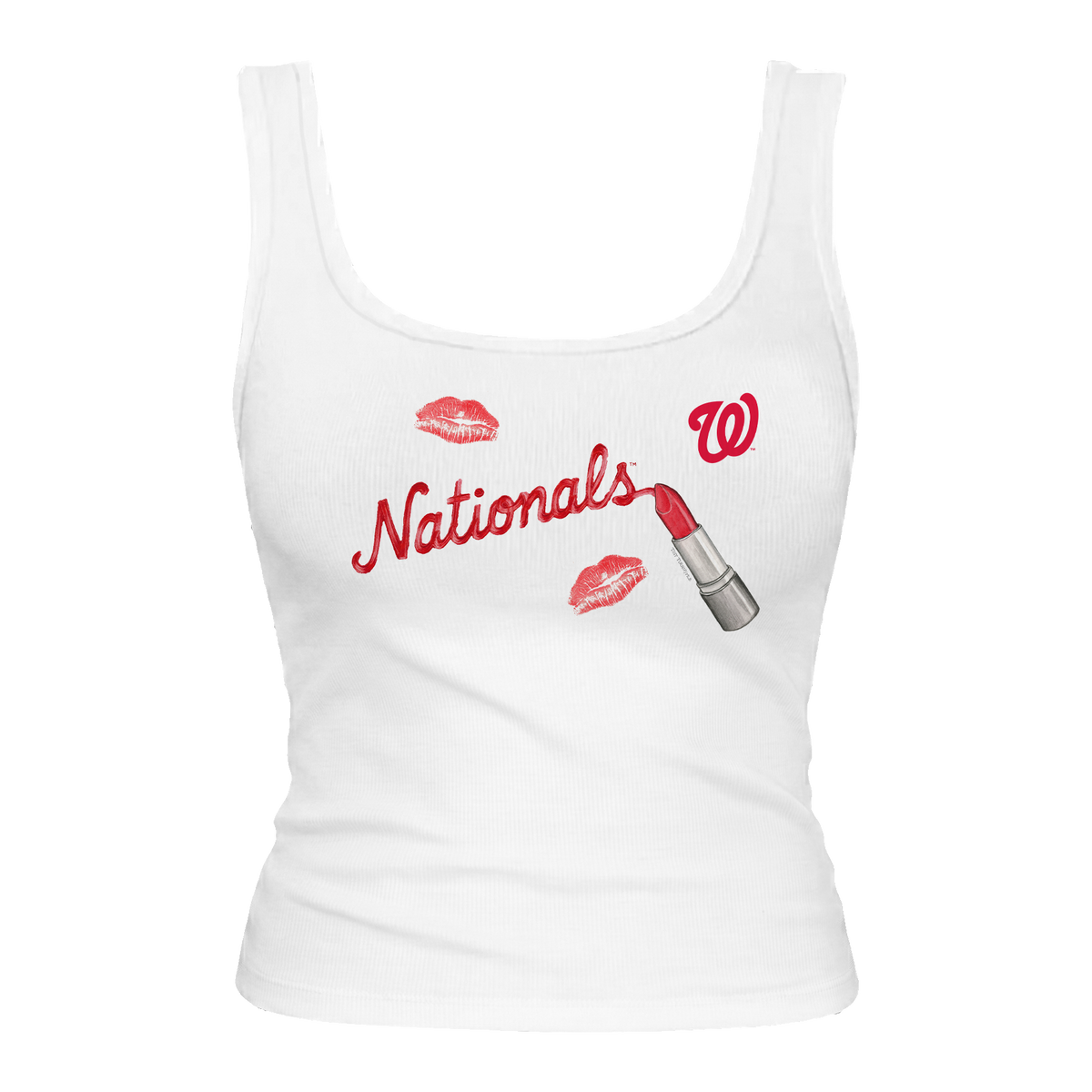 Washington Nationals Lipstick Emmy Tank
