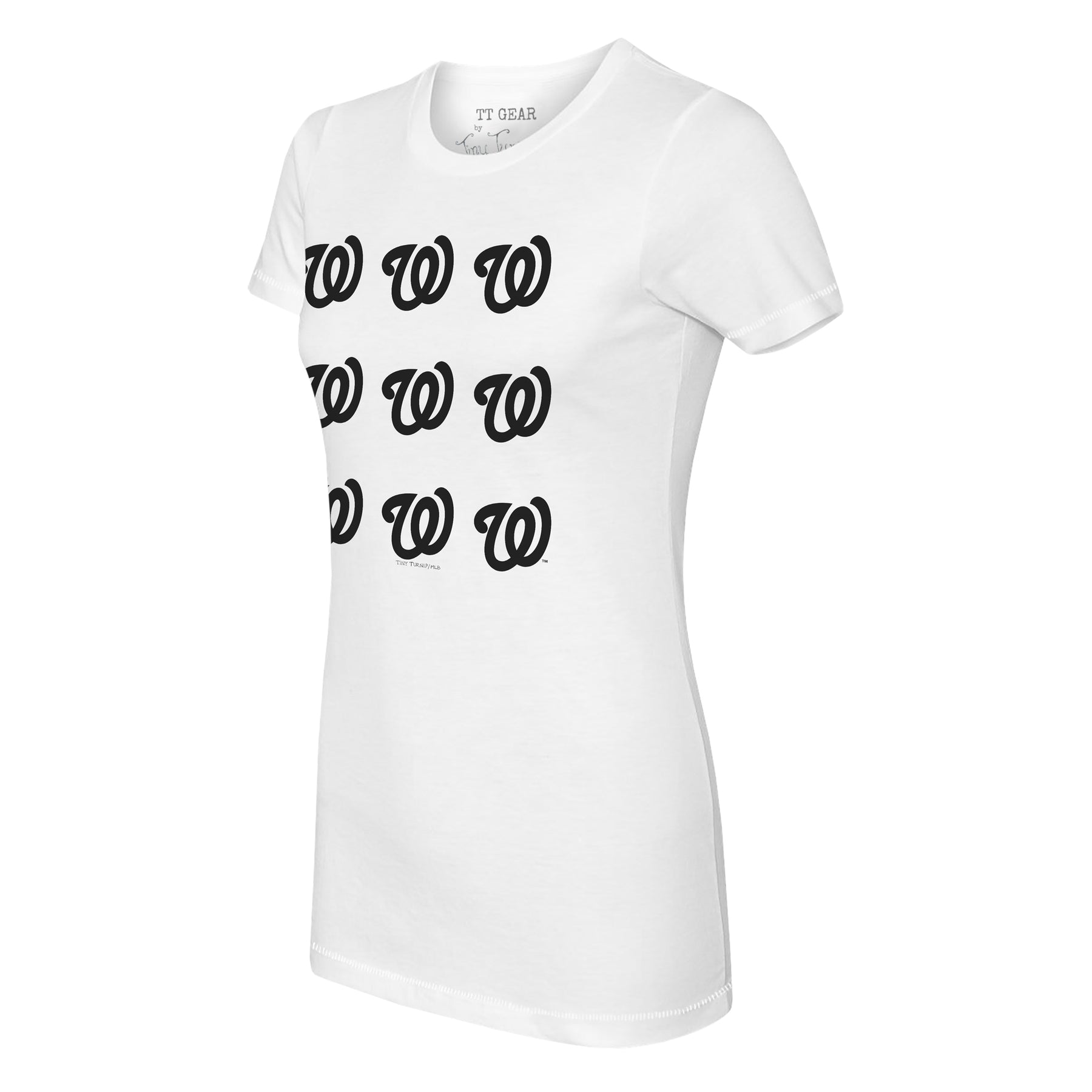 Washington Nationals Logo Grid Tee Shirt