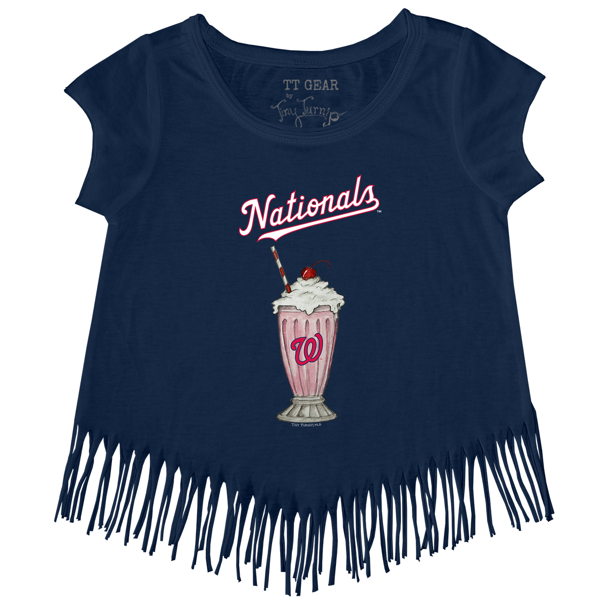 Washington Nationals Milkshake Fringe Tee