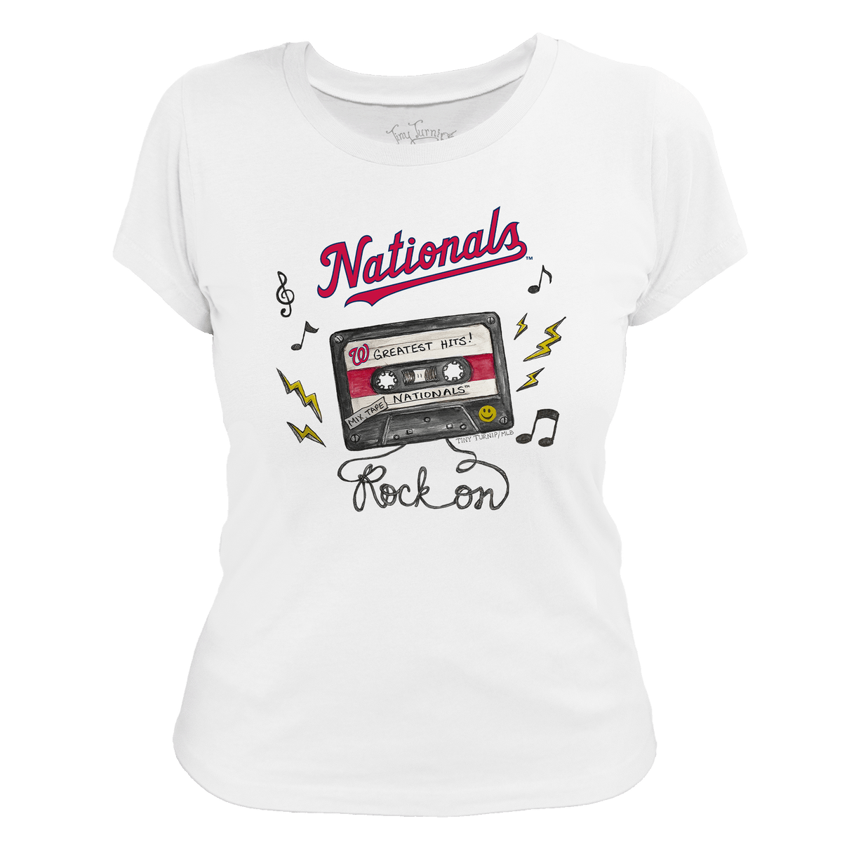 Washington Nationals Mixtape Women's Tee Shirt
