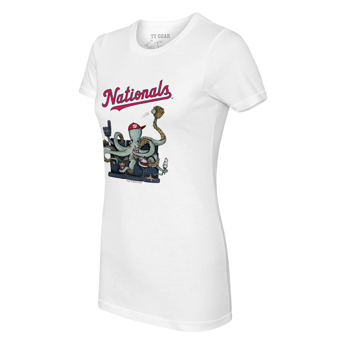 Washington Nationals Octopus Tee Shirt