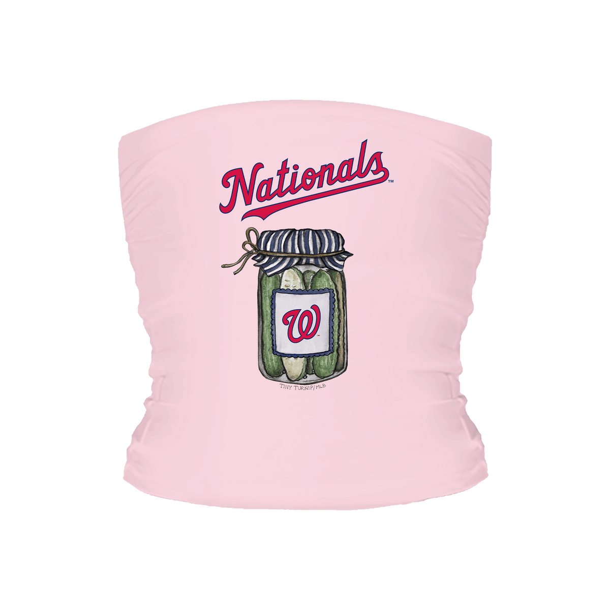 Washington Nationals Pickle Jar Tube Top