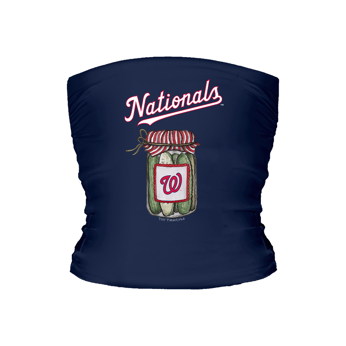 Washington Nationals Pickle Jar Tube Top