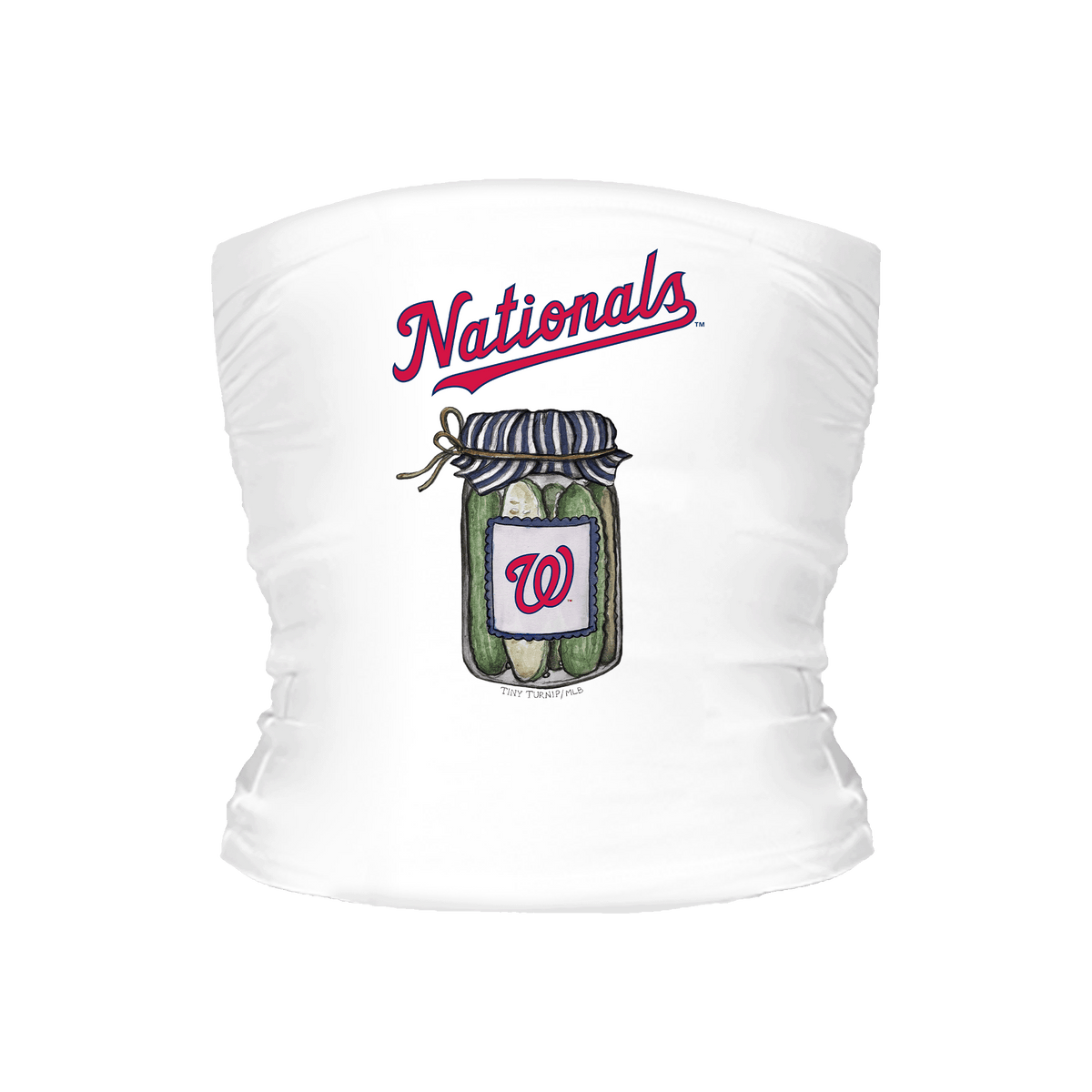 Washington Nationals Pickle Jar Tube Top