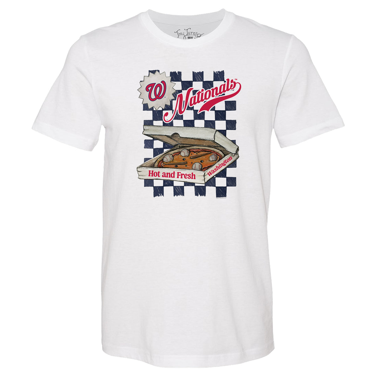 Washington Nationals Pizza Tee Shirt
