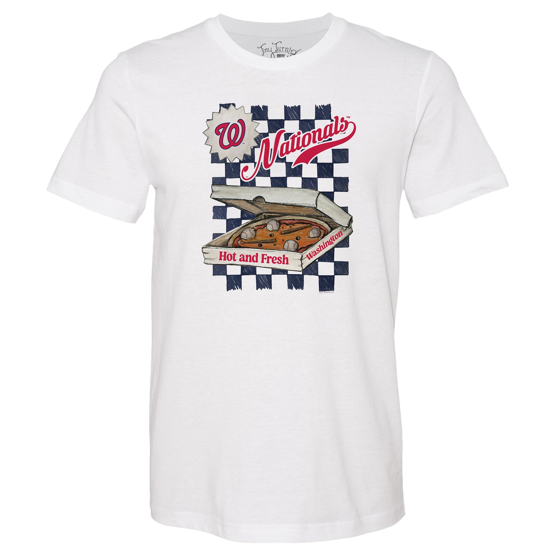 Washington Nationals Pizza Tee Shirt