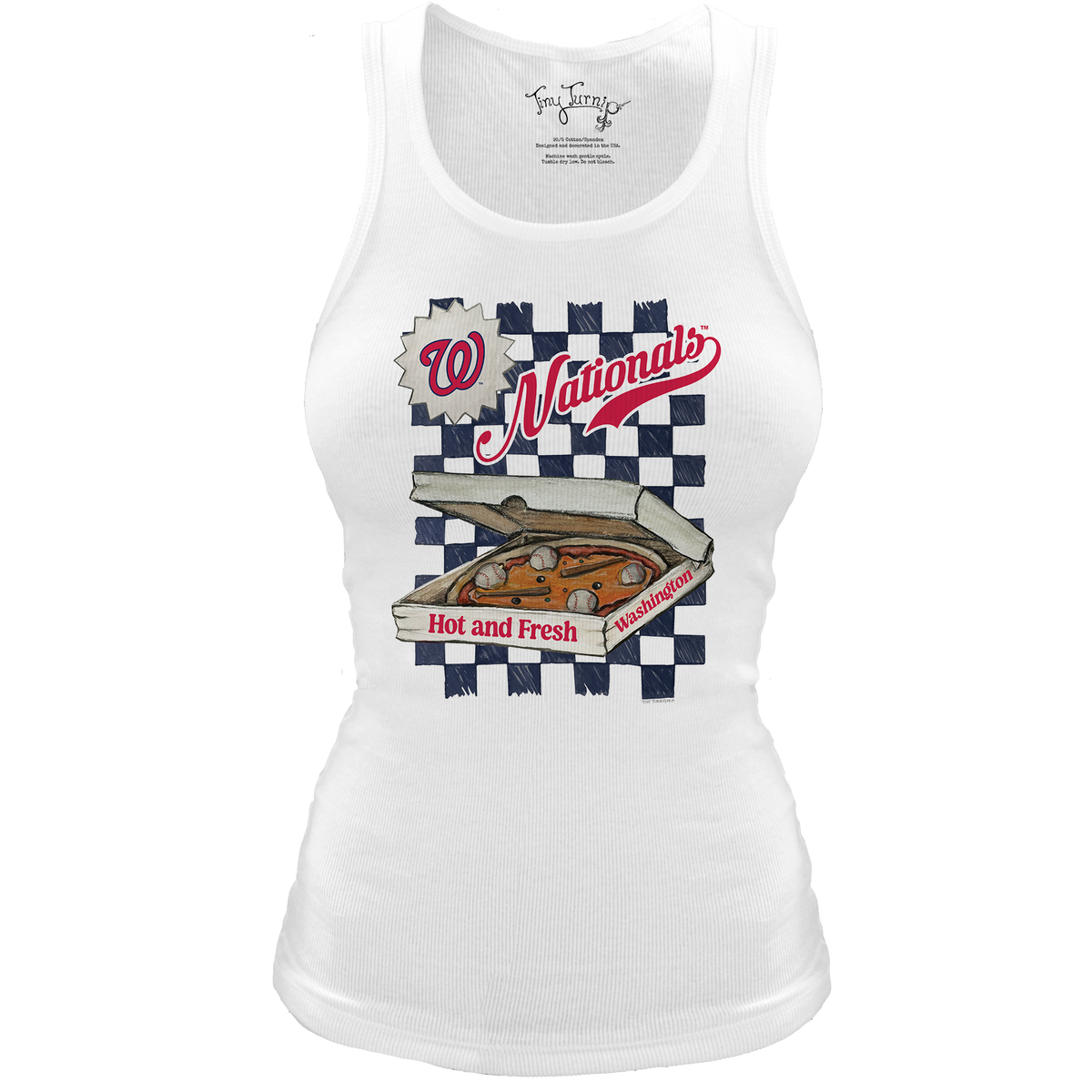 Washington Nationals Pizza Classic Tank