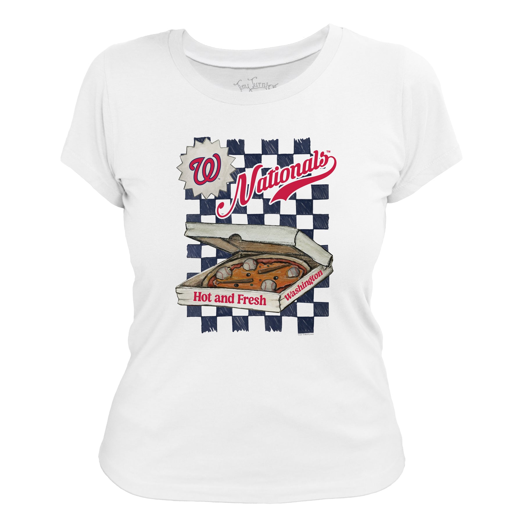 Washington Nationals Pizza Tee Shirt